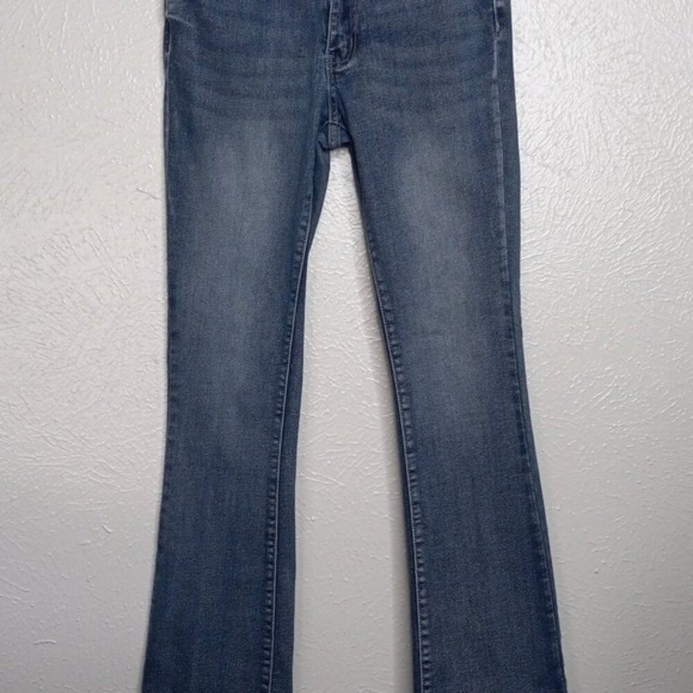 J For Justify Butterfly‎ Embroidered Bootcut Jeans Medium Wash Blue Size 3 03 - Picture 9 of 14